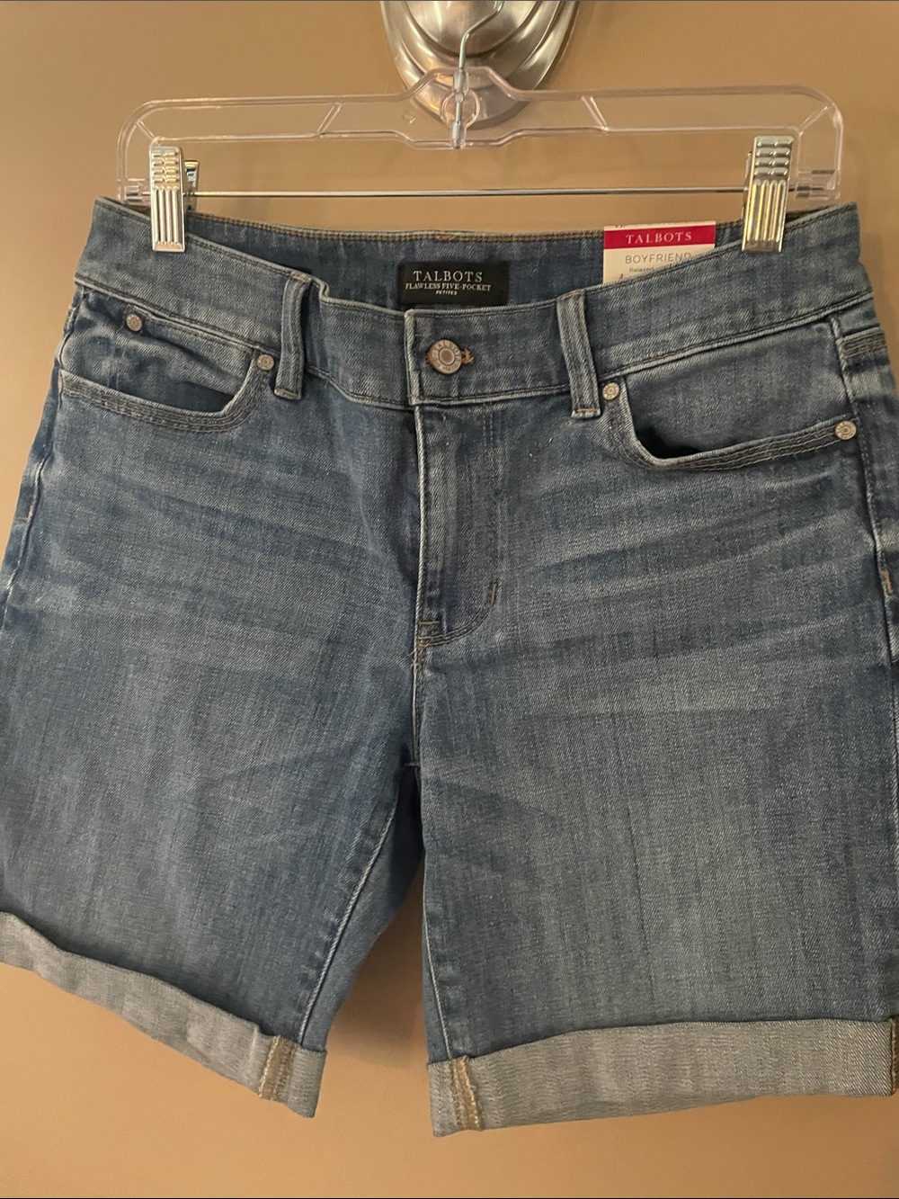 Talbots Women's Blue Denim Jean Shorts